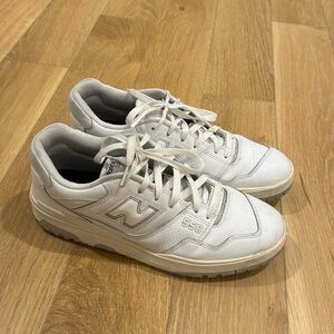 New Balance 550 white sneakers